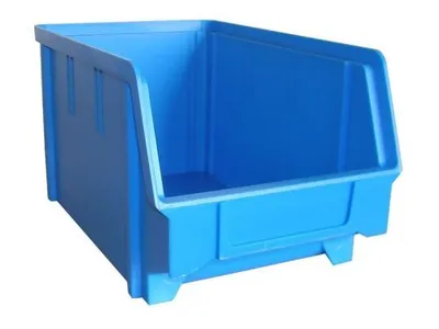 Zdjęcie produktu dla Pudełko plastikowe jakość 1A, nr 6551 rozmiar 5, W310xH180xD490/425 mm, czerwone, szerokość:145 mm, kolor:niebieski, wysokość:125 mm, głębokość:230/200 mm
