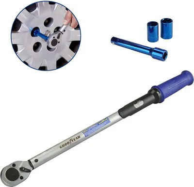 Produktbild von Momentový kľúč 17/19 mm, Goodyear, 1/2 palca 12,5 mm rukoväť, 42-210 Nm
