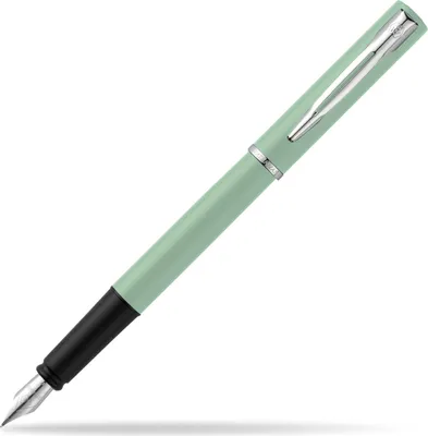 Zdjęcie produktu dla Pióro wieczne WATERMAN Allure pastelowa zieleń F niebieskie pudełko upominkowe