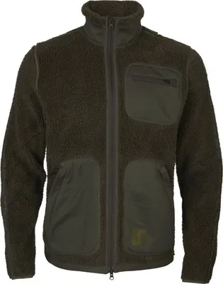 Produktbild von Härkila Herren Rurik Teddy Fleece Shadow grey/Willow green S
