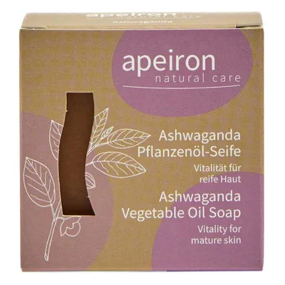 Produktbild von apeiron Pflanzenöl-Seife ASHWAGANDA Bio 100g