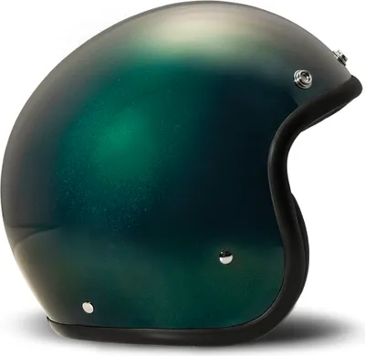 Immagine prodotto di Casco Jet Cafe Racer DMD RETRO Verde scuro lucido taglia M