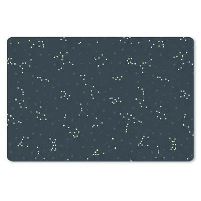 Produktbild von MuchoWow® Schreibtischunterlage Sterne - Himmel - Muster 60x40 cm - XXL Mauspad - Großes Mauspad