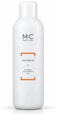 Productafbeelding van M:C Freezy Wave D0, zware permanentvloeistof voor golvend haar, 1000 ml. Emulsie voor een koude permanent
