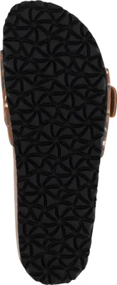 Produktbild von Tamaris Damen Pantolette mit Schnalle und Tieffußbett aus Leder 1-27520-42, Größe:39 EU, Farbe:Braun