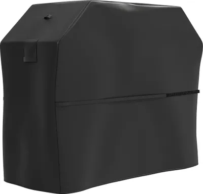 Produktbild von Grillabdeckung BBQ Abdeckung Abdeckhaube mit Klettverschlüssen Schwarz, 147 x 61 x 122cm