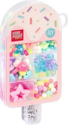 Zdjęcie produktu dla Zestaw biżuterii "Lody" | 80×155×20 mm wielokolorowy pastel 38 g