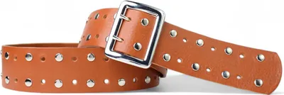 Produktbild von FRONHOFER Best&Timeless hochwertiger Nietengürtel Damen 4,3 cm, Doppeldorn Schnalle verchromt