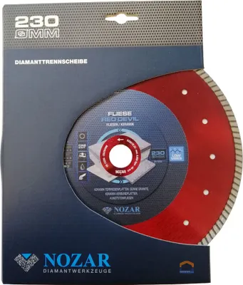 Produktbild von Nozar Red Devil Diamanttrennscheibe 230mmx22,33mm, 6702105