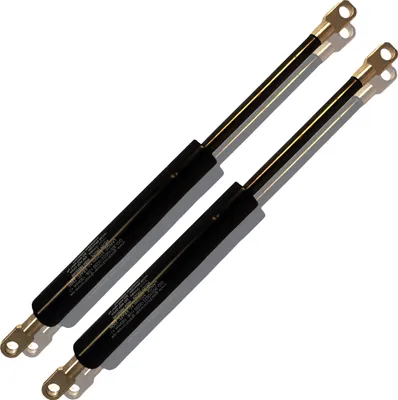 Produktbild von 2x Gasdruckfeder Ersatz für Liftomat 192864 0150N Länge-185mm Hub-60mm Kraft-150N Gasdruckdämpfer mit Augenaufnahme 185/60/150N