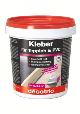 Produktbild von Decotric Kleber für Teppich und PVC 750 g