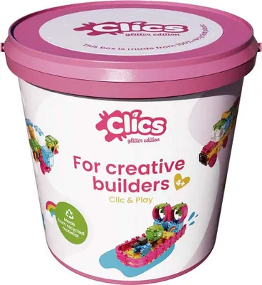 Produktbild von CLICS -Bausteine - Glitzer Bouwset 8in1