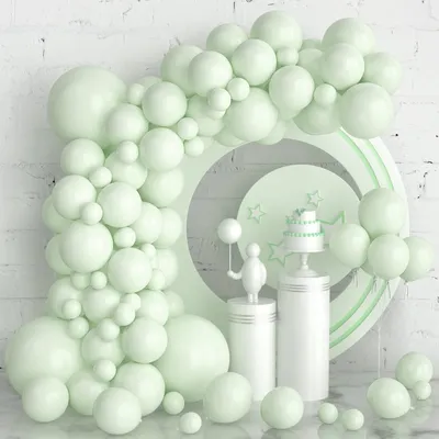 Produktbild von Solidchoice – Set für Girlande und Bogen aus 105 Ballons, ideal für festliche Dekorationen
