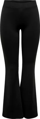 Zdjęcie produktu dla Spodnie damskie dzwonki z elastycznego materiału ONLFEVER Flared Long Pants | XS / 34L