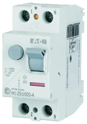 Produktbild von 2P 25A 0,03A Differenzialschutzschalter Typ A xPole Home HNC-25/2/003-A 194684