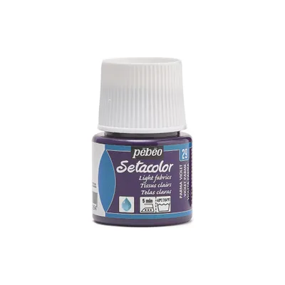 Produktbild von Pébéo Setacolor Light Fabrics 45 ml, Parmaviolett