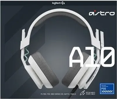 Zdjęcie produktu dla Astro A10 Wired Headset/Over-Ear/3.5Mm - White