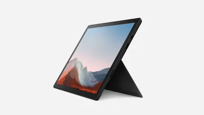 Produktbild von Microsoft Surface Pro 7+, 31,2 cm (12.3"), 2736 x 1824 Pixel, 256 GB, 8 GB, Windows 10 Pro, Schwarz