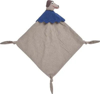 Produktbild von OYOY Mini Cuddle Cloth Schmusetuch Baby 40x40 aus Baumwolle Hunsi Dog M107522