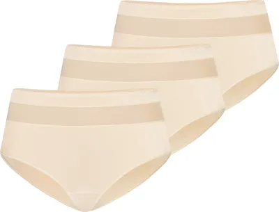 Produktbild von Teyli 3er Pack: Hohe Taille Baumwollslip Vera Female 1126-3 beige 3XL