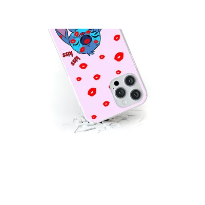 Produktbild von Handyhülle Stitch-017 Disney Full Print Pink kompatibel mit iPhone 13 Pro