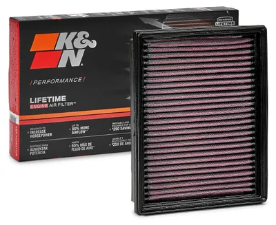 Produktbild von K&N 33-2866 Hochleistungsluftfilter für AUDI A6 Avant (4B5, C5) Langzeitfilter Quadratisch