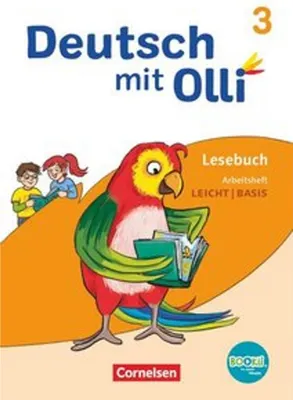 Zdjęcie produktu dla Deutsch mit Olli Lesen 2-4 3. Schuljahr. Arbeitsheft Leicht / Basis