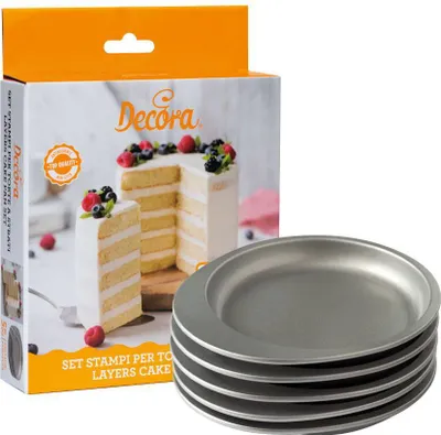Obrázek produktu pro Set 5ks kulatých forem 15 x 3,5 cm