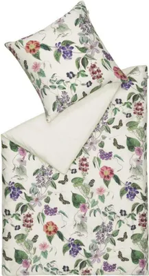 Produktbild von Schöner Wohnen Bettwäsche-Garnitur Blossom Farbe multi Größe 155x220+80x80 cm