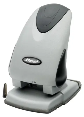 Image de REXEL Perforateur pour dossiers P265 Premium, argenté/noir