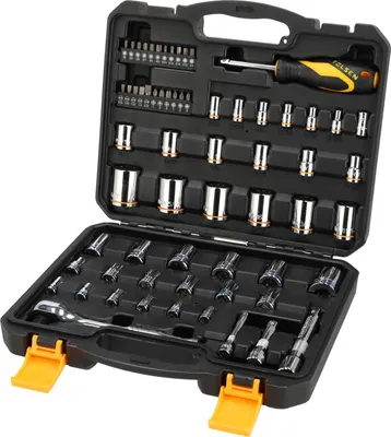 Produktbild von Tolsen Steckschlüsselsatz 65-teilig - 1/2", 1/4" & 3/8" -Maxami