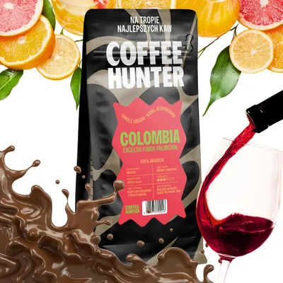 Produktbild von Colombia Excelso Finca Palmichal 1000g Kaffeebohnen