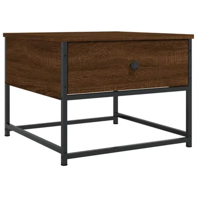 Produktbild von Couchtisch Braun Eichen-Optik 51x51x40 cm Holzwerkstoff