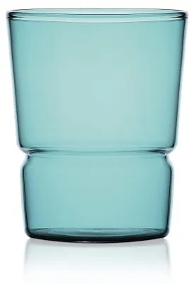 Tumbler aus Borosilikatglas, 28 cl, handgefertigt, spülmaschinengeeignet