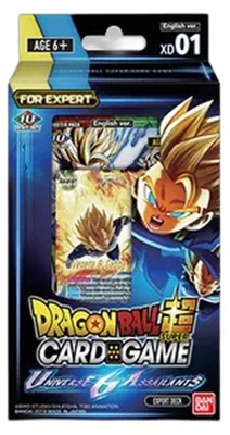 Zdjęcie produktu dla Dragon Ball Super Expert Deck: Universe 6 Assailants