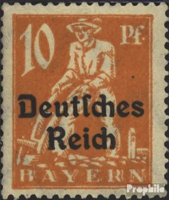 Produktbild von Briefmarken Deutsches Reich 1920 Mi 120 postfrisch Bayernabschied