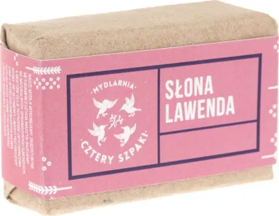 Image de Mydlarnia Cztery Szpaki Savon naturel Lavande salée, 110g