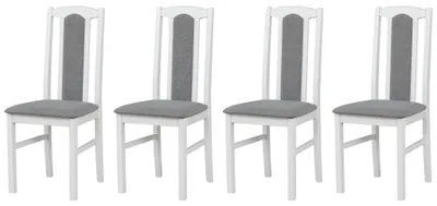 Produktbild von ESSZIMMERSTUHL - 4er-Set Bos 7 weiss hygge 91