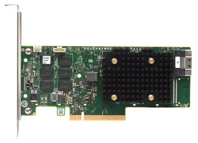 Produktbild von Lenovo 4Y37A09728, SAS, SATA, PCI Express x8, 0, 1, 5, 6, 10, 50, 60, JBOD, 12 Gbit/s, Broadcom SAS3908