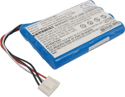 Immagine prodotto di TECHTEK Batteria compatibile con [Fukuda] CardiMax FX-3010, FX-3010 sostituisce HHR-19AL24G1FD, per LS1610