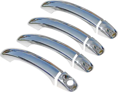 Zdjęcie produktu dla Nakładki na klamki drzwi do VW Touareg 2002-2010 stal nierdzewna srebrne 8szt