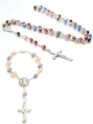 Immagine prodotto di Bracciale con croce unisex - Regali per Pasqua, il Giorno del Ringraziamento e Natale