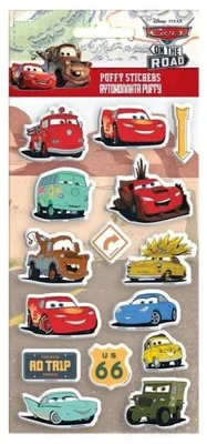 Zdjęcie produktu dla Naklejki wypukłe Cars - Diakakis