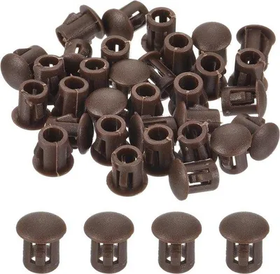Obrázok produktu pre Plastové obaly na nábytok – 6 mm – 32 kusov – hnedé