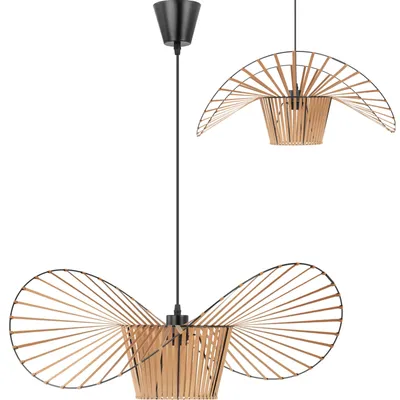 Zdjęcie produktu dla Lampa sufitowa wisząca boho 1 punktowa E27 - kapelusz