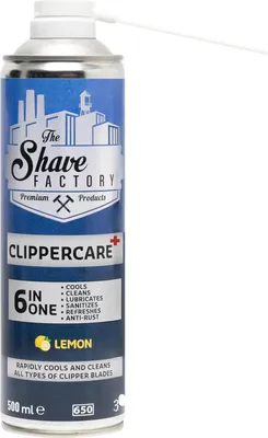 Produktbild von The Shave Factory Clippercare 6in1 Lemon Spray 500 ml