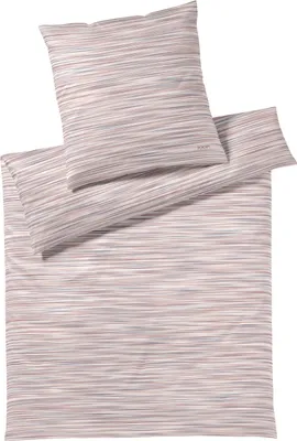 Produktbild von JOOP! Mako-Satin-Bettwäsche-Garnitur Vivid Farbe Blush Größe 135x200+80x80 AL