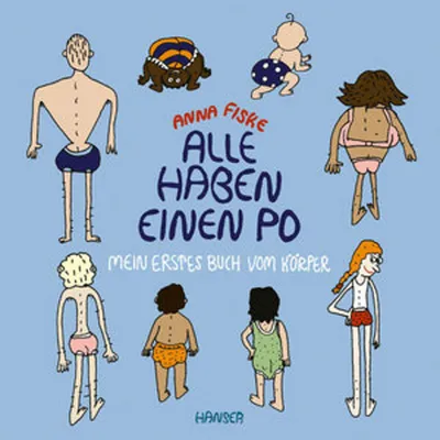 Produktbild von Alle haben einen Po - Mein erstes Buch vom Körper (Pappbilderbuch)