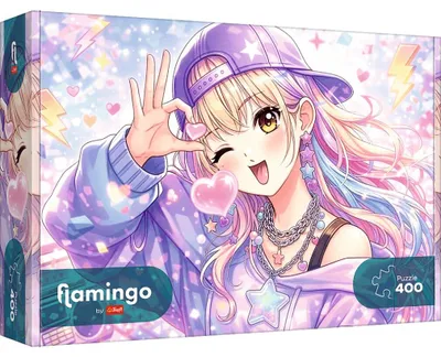 Zdjęcie produktu dla TREFL Puzzle "Flaming: Pastelowa magia", 400 elementów