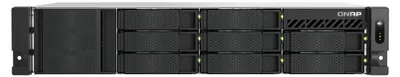 Image de QNAP TS-855EU-8G NAS/storage server Rack (2U) Intel Atom® C5125 8 GB DDR4 0 TB QuTS hero Black